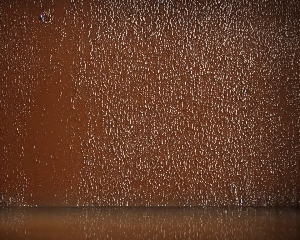 Image similar to flooded bathroom with brown water