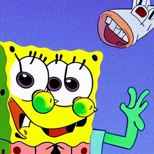 Prompt: spongebob lost episode