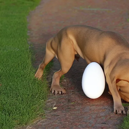 Prompt: eggdog