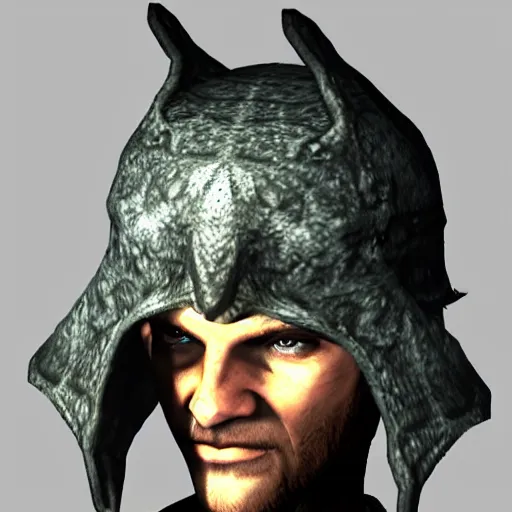 Prompt: Dragon from Skyrim in russian ushanka hat,