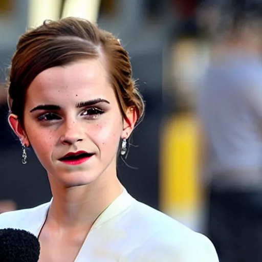 Image similar to emma watson smoking cigarrete