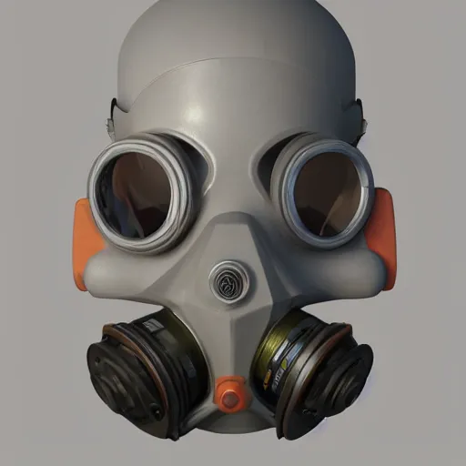 Image similar to sci - fi concept art gas mask, studio lighting, global illumination, volumetric lighting, vray, artstation, cgsociety