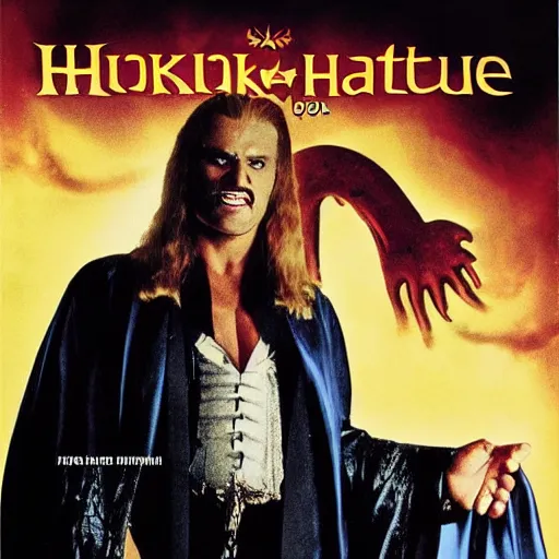 Prompt: hulk hogan as lestat, interview with the vampire, 8 k movie poster