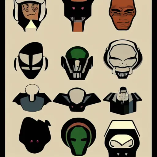 Prompt: face icon vector minimalist aliens 1 9 8 6 by artstation loftis cory fanart bechdel alison and davison craig