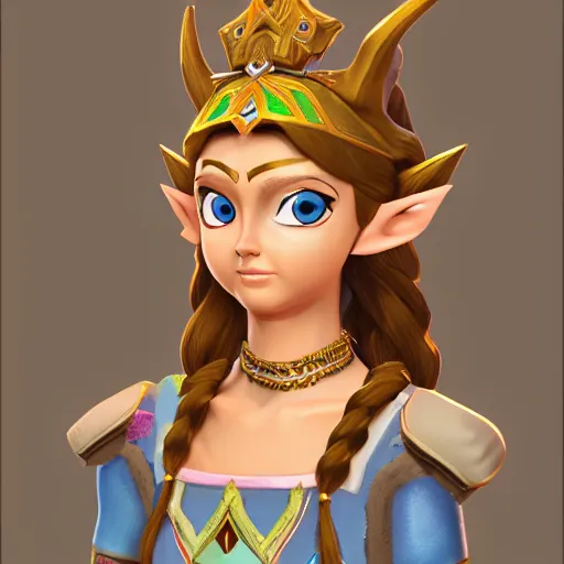 CGTalk  HMC #45 - Young Princess Zelda