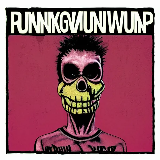 Image similar to punkrock mutant mugwump album cover art