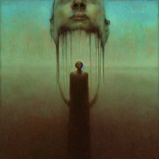 Prompt: beksinski