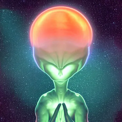 Image similar to a plasma alien being