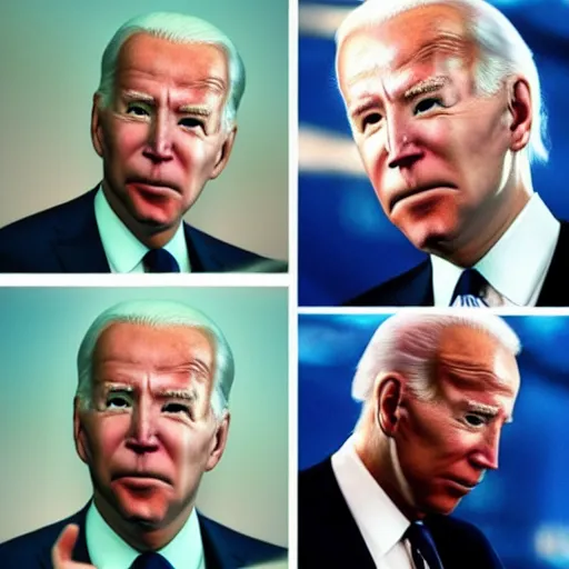 Image similar to extra terrestrial joe biden