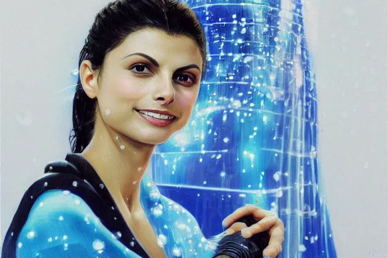 Image similar to torus shaped electrostatic water condensation collector tower 10,100 dorks making pictures on the computer, wow i am artist now, award wining spelling bee champion, Poster artwork. Rendering of Morena Baccarin. Beautiful. we are the champions perfect, realistic oil painting of close-up japanese idol girl face, by an American professional senior artist, Hollywood concept, dynamic composition and motion, postproduction
