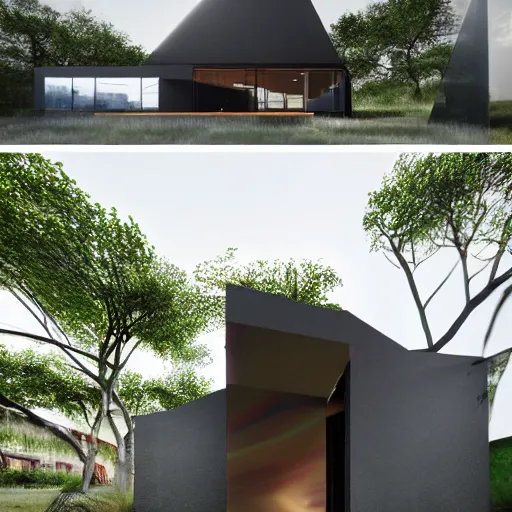 Image similar to translucence house a reflection of our life. a place where we can't hide our activities, dreams, and thoughts by jon 1 1 7 sp architect trending on behance