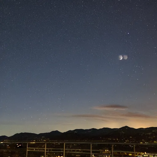 Prompt: The night sky as seen from Vega