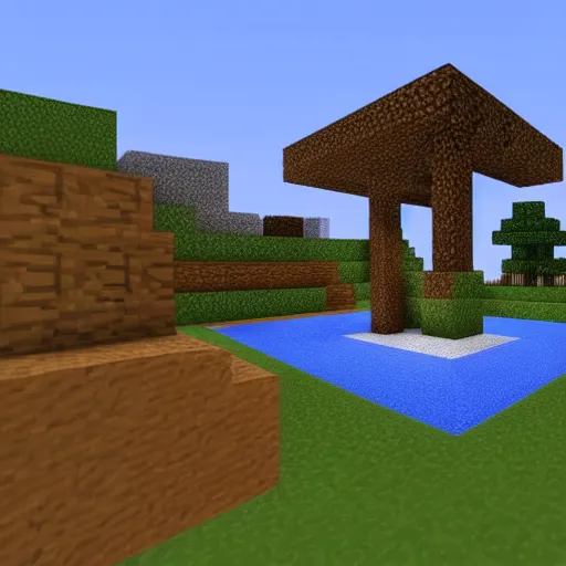 Prompt: screenshot of minecraft