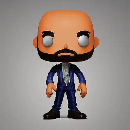 Image similar to “ very very intricate photorealistic photo of a jeff bezos funko pop, detailed studio lighting, award - winning crisp details ”