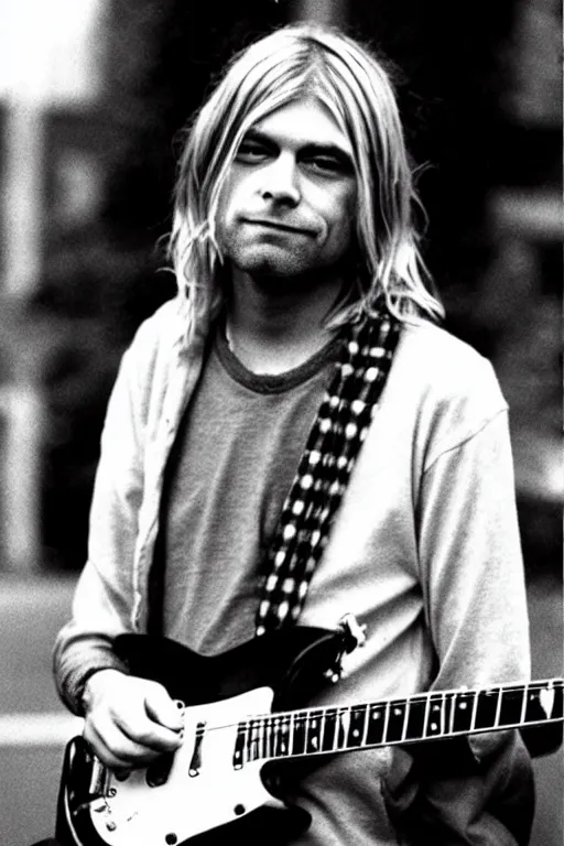 Image similar to kurt cobain as a 6 0 year old man