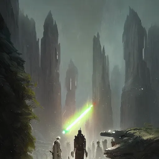 star wars concept art of corellia by greg rutkowski, | Stable Diffusion ...