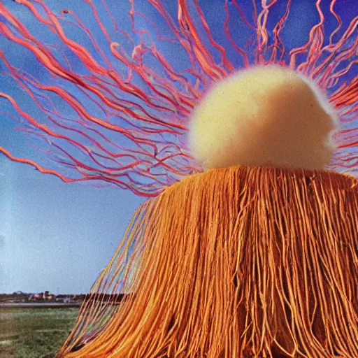 Image similar to spaghetti nuclear explosion