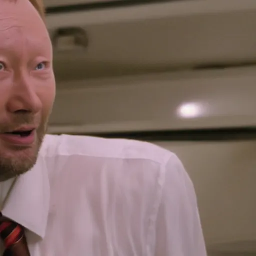 Image similar to limmy in scanners, head exploding, film stills,