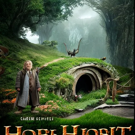 Prompt: hobbit world