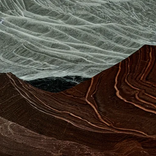 Image similar to highly detailed photo of an obsidian landscape, canon