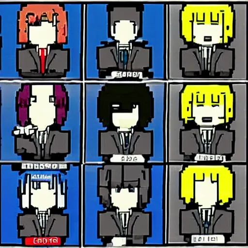 Prompt: Saul Goodman's avatar in the video game Omori, detailed