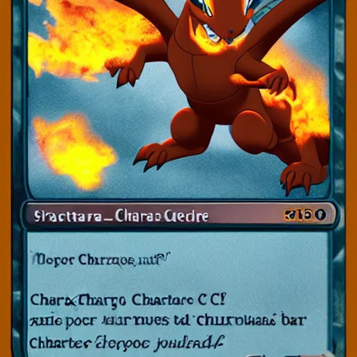 Prompt: charizard