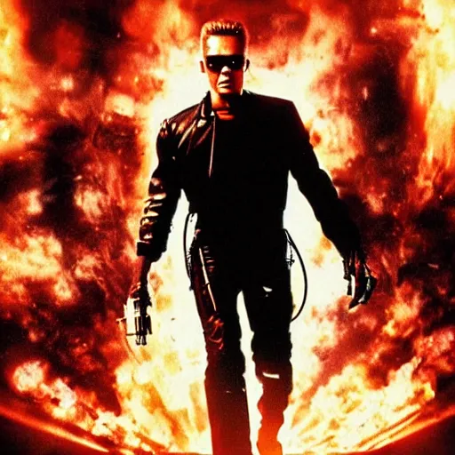 Image similar to terminator movie poster