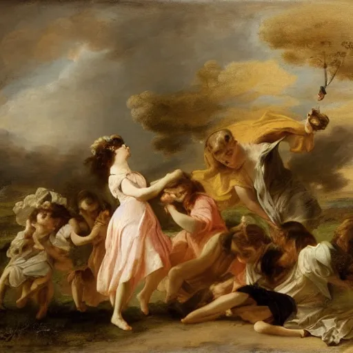 Image similar to eclectiv regurgitation, by Élisabeth Louise Vigée le Brun