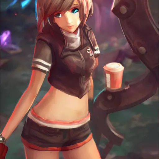 Image similar to Maxine Caulfield in League of Legends