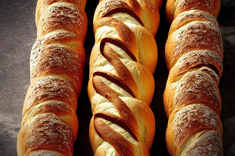 Prompt: bread centipede ultrarealism