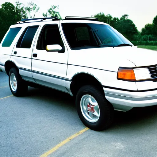 Prompt: 1993 ford explorer, car photography