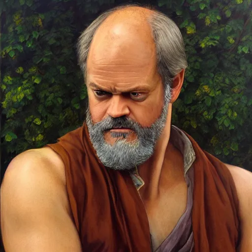 Prompt: amazing artgerm portrait of kelsey grammar as a preraphaelite painting, collaboration with j. scott campbell and artgerm with edward burn jones
