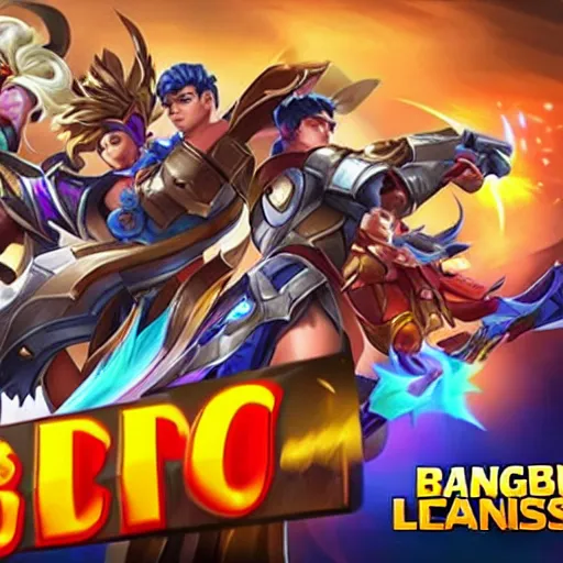 Prompt: mobile legends bang bang