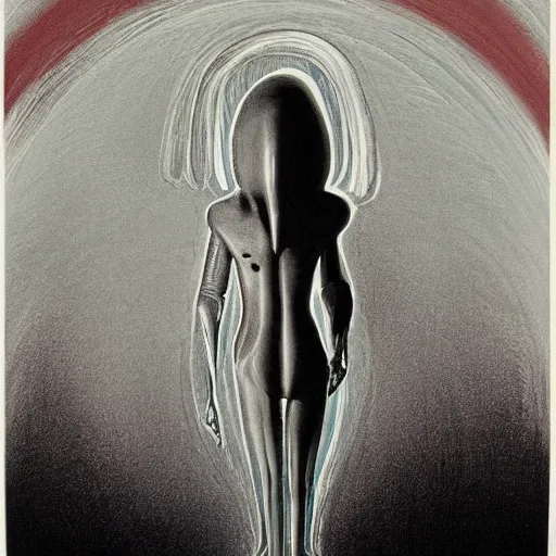 Image similar to alien by wayne thiebaud