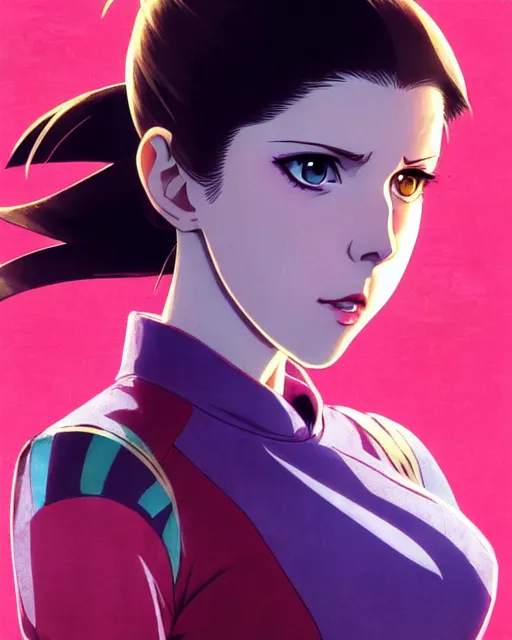 Prompt: Anime as Anna Kendrick playing Kalista || cute-fine-face, pretty face, realistic shaded Perfect face, fine details. Anime. realistic shaded lighting poster by Ilya Kuvshinov katsuhiro otomo ghost-in-the-shell, magali villeneuve, artgerm, Jeremy Lipkin and Michael Garmash and Rob Rey as Kalista in League of Legends cute smile