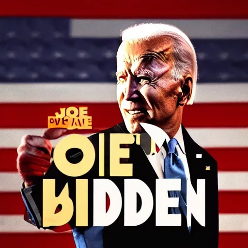 Image similar to joe biden's mixtape cover art