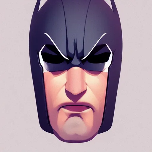 Image similar to face icon stylized minimalist batman, loftis, cory behance hd by jesper ejsing, by rhads, makoto shinkai and lois van baarle, ilya kuvshinov, rossdraws global illumination