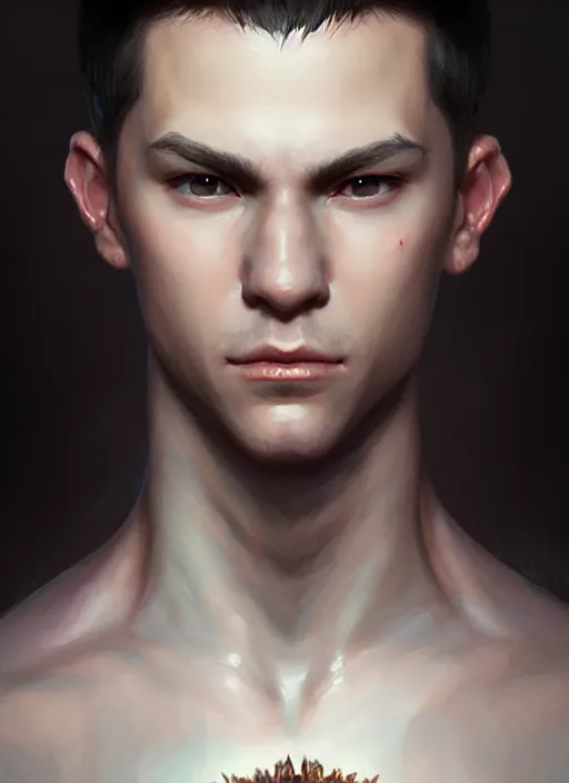 Prompt: a _ fantasy _ style _ portrait _ painting _ of baby drago _ painting _ unreal _ 5 _ daz. _ rpg _ portrait _ extremely _ detailed _ artgerm _ greg _ rutkowski _ greg