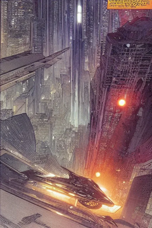 Image similar to vernon. Blade runner. concept art by James Gurney and Mœbius.
