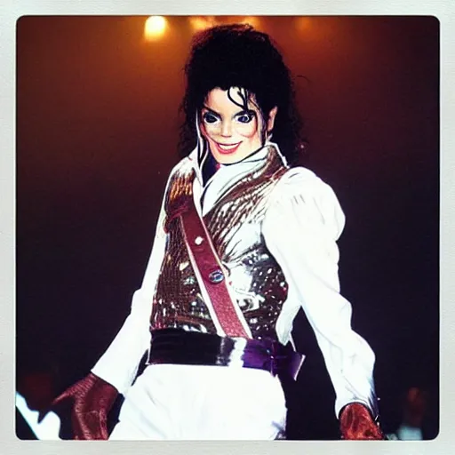 Image similar to “Michael Jackson dressed as Peter Pan”