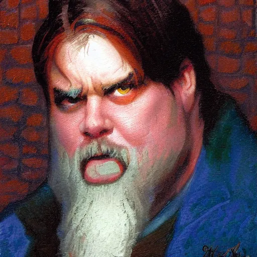 gritty portrait, painted by Thomas Kinkade | Stable Diffusion | OpenArt