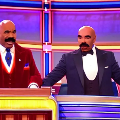 Image similar to Steve harvey as George Washington on family feud