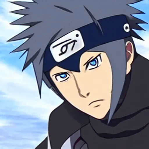 Image similar to Kakashi sensei from Naruto in Sword Art Online Movie Adaptation