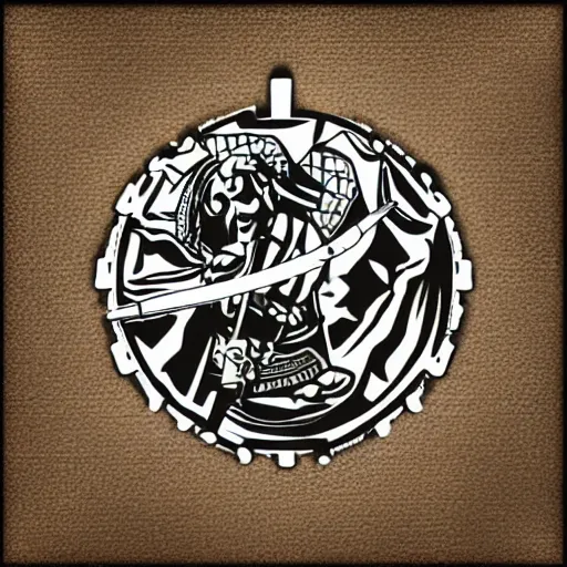 Image similar to graphic design ink samurai chains