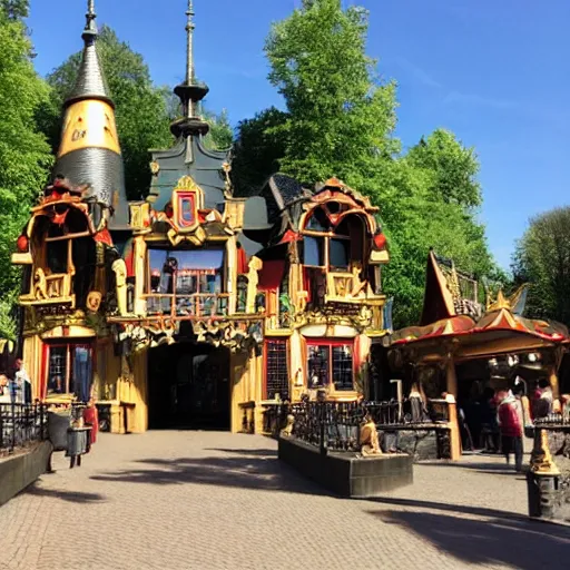 Image similar to efteling theme park