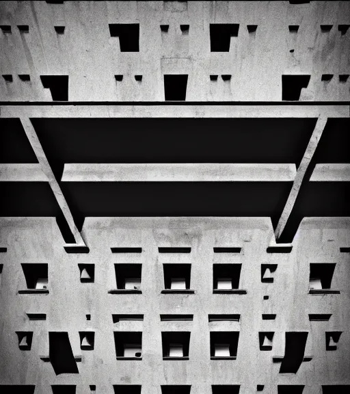 Image similar to occult brutalist building by wes anderson, digital art