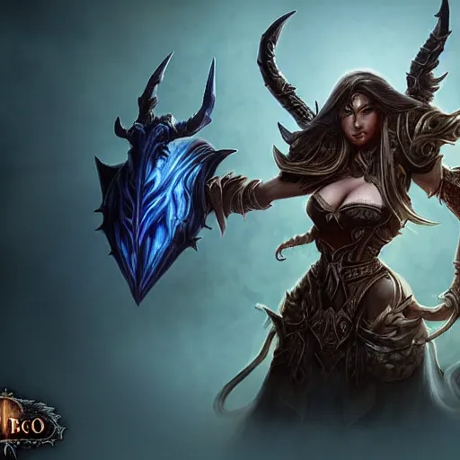 Image similar to Leah, Diablo III