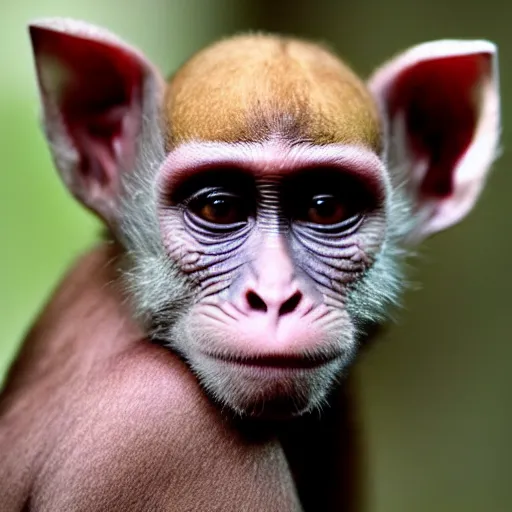 Image similar to hairless monkey