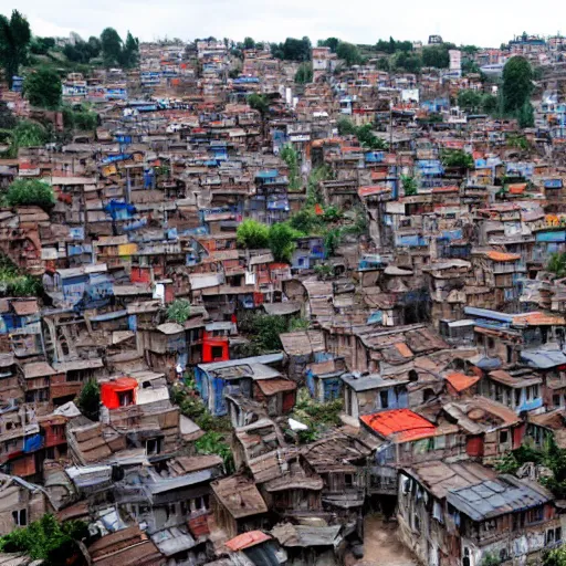 Image similar to slums in Europe