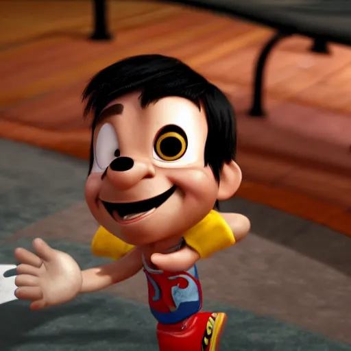 Image similar to manny pacquiao as a pixar disney character from up ( 2 0 0 9 ), unreal engine, octane render, 3 d render, photorealistic